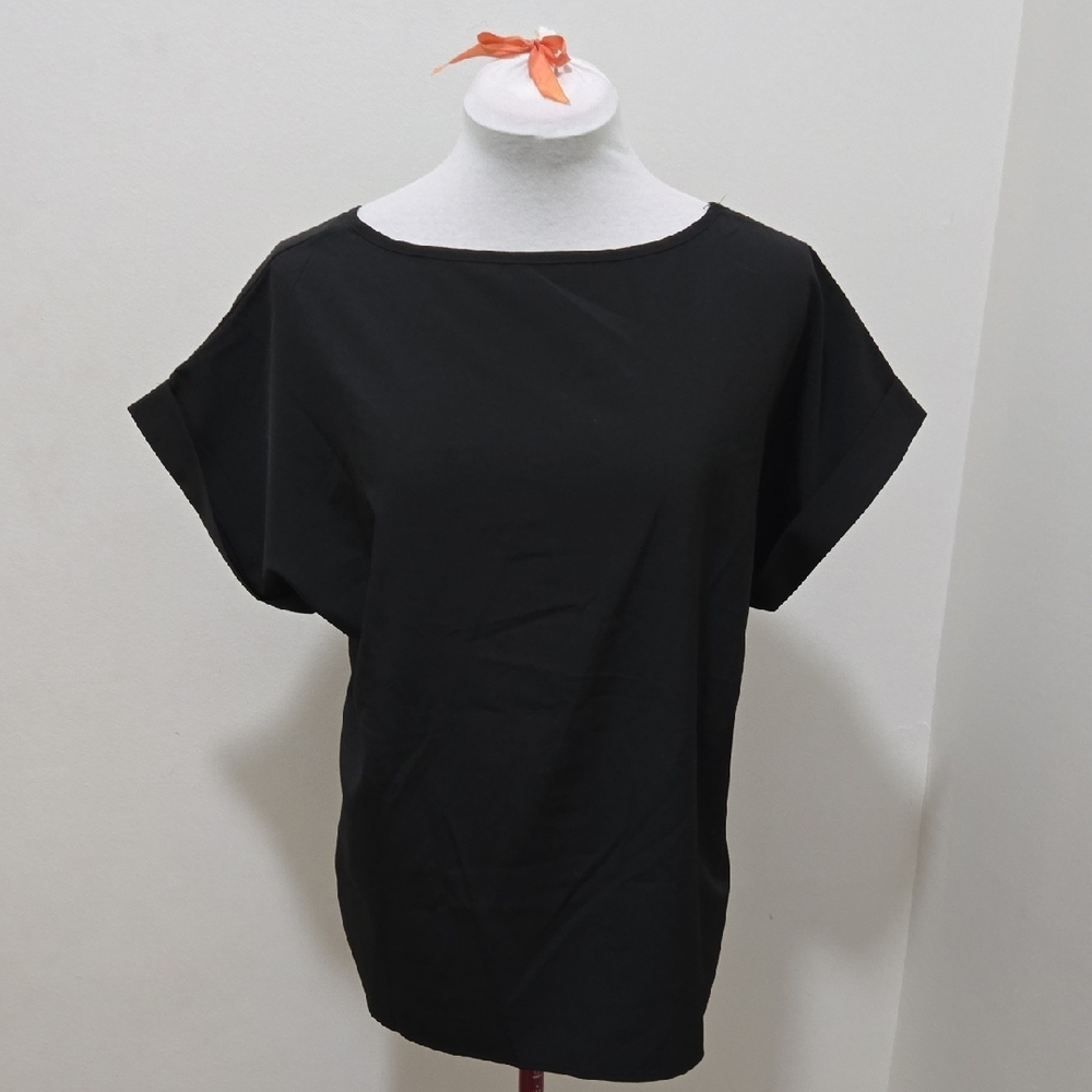 SHEIN Black Casual Blouse